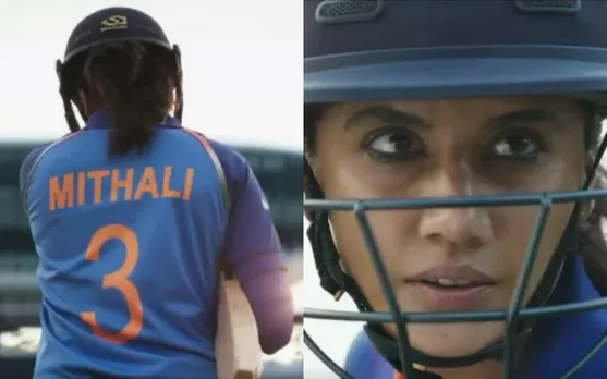 Taapsee Pannu as Mithali Raj (Photo Source: Twitter)