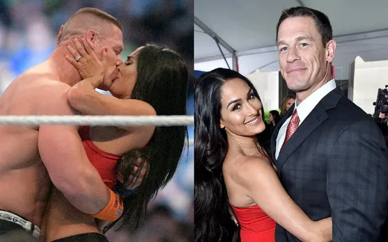 WWE जॉन सीना (JOHN CENA) निक्की बेला (NIKKI BELLA)