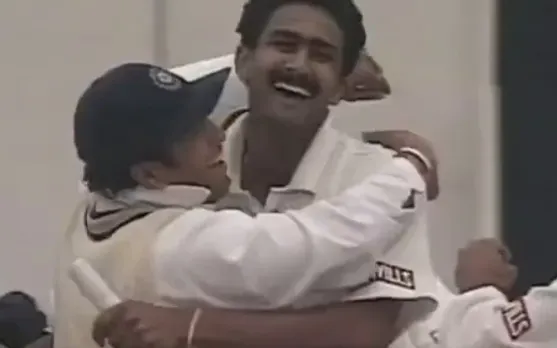 Anil Kumble. (Photo source: Twitter/BCCI)