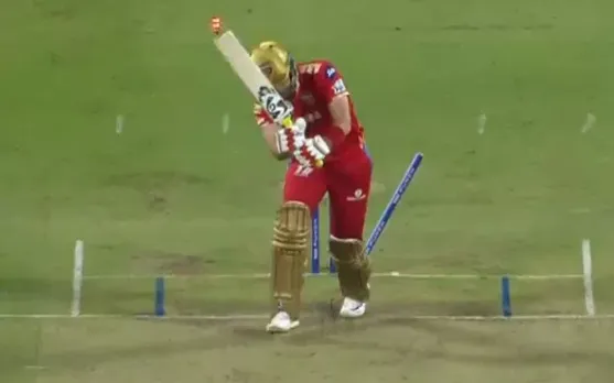 Jasprit Bumrah cleaned up Liam Livingstone (Photo Source: IPL/BCCI)