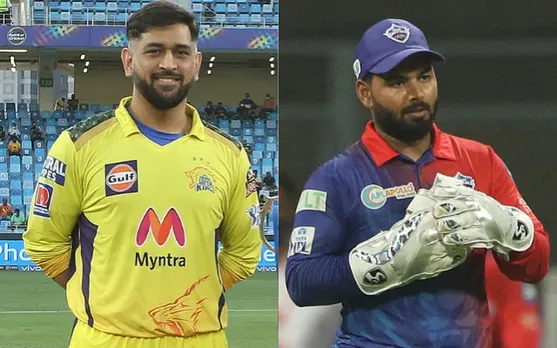 MS Dhoni and Rishabh Pant (Photo source : IPL/BCCI)