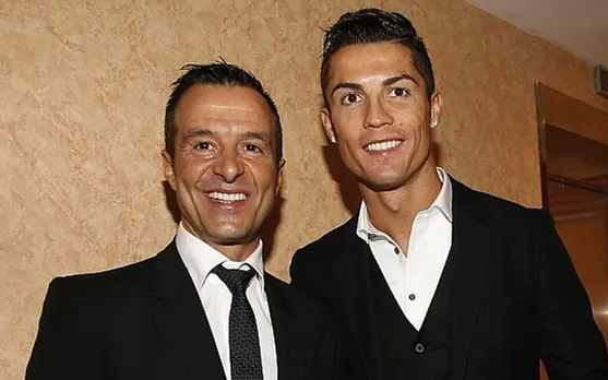 Cristiano Ronaldo and Jorge Mendes (Photo Source : Google)