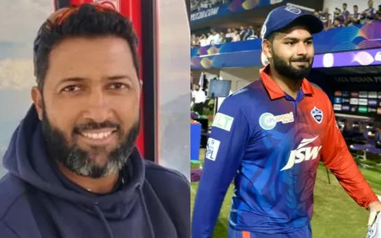 Wasim Jaffer and Rishabh Pant (Photo Source: Twitter)