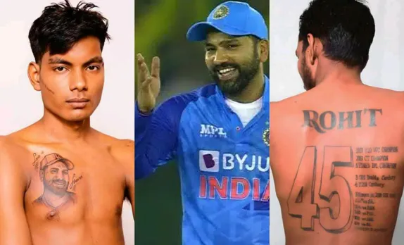 Rohit Sharma and his fan रोहित शर्मा