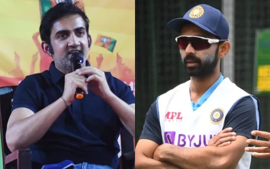 Gautam Gambhir and Ajinkya Rahane. (Photo Source: Getty Iamges)