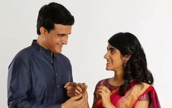 Sourav Ganguly and Sana Ganguly. (Photo Source: Twitter)