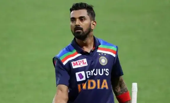 KL Rahul: (Image Source: Twitter)
