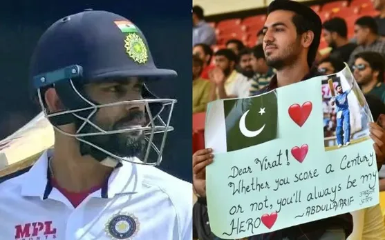 Virat Kohli and his fan. (Photo Source: Twitter)