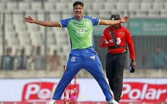 Taskin Ahmed. (Photo Source: Twitter)