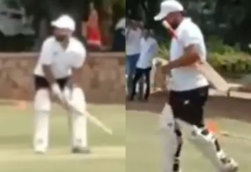 Rishabh Pant's batting practice