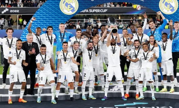 यूईएफए सुपर कप 2022 : रियल मैड्रिड ने फ्रैंकफर्ट को हराकर जीता खिताब