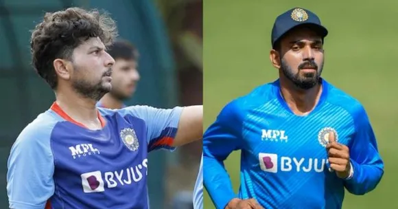 केएल राहुल कुलदीप यादव KL Rahul: & Kuldeep Yadav (Image Source: Twitter)