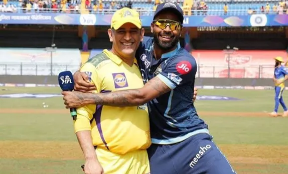 MS Dhoni and Hardik Pandya CSK vs GT :