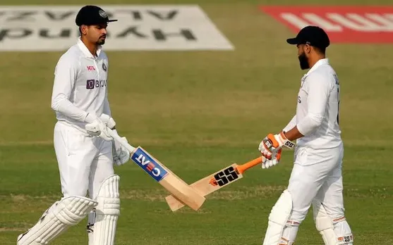 Shreyas Iyer and Ravindra Jadeja. (Photo Source:BCCI)