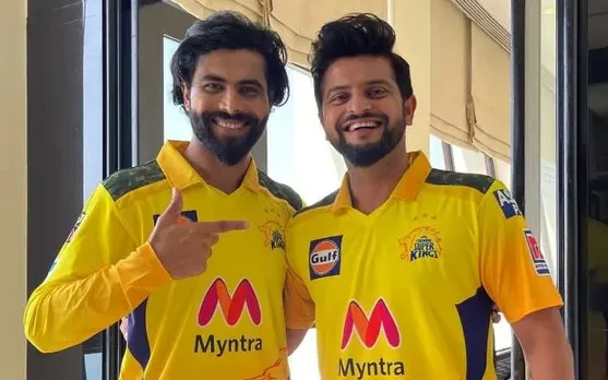 Ravindra Jadeja and Suresh Raina. (Photo Source: Twitter)