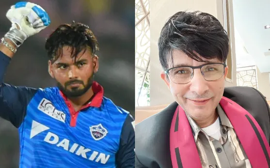 Rishabh Pant and Kamaal R. Khan (Photo Source: Twitter)