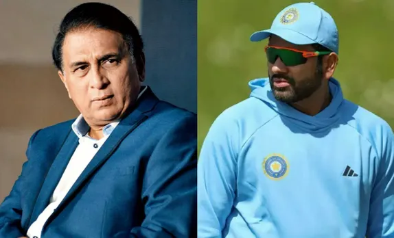 Sunil Gavaskar and Rohit Sharma (Image Source: Twitter)