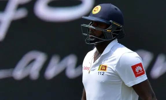 Angelo Mathews (Source: Twitter)