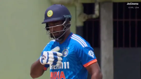 IND vs WI 2nd T20 संजू सैमसन