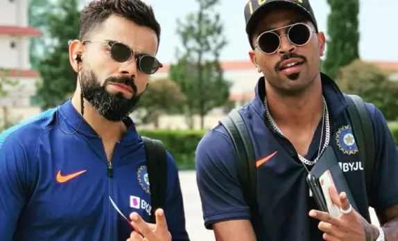 Hardik Pandya and Virat Kohli