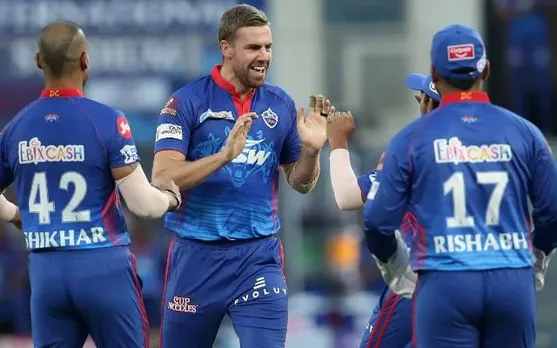 Anrich Nortje. (Photo Source: IPL/BCCI)