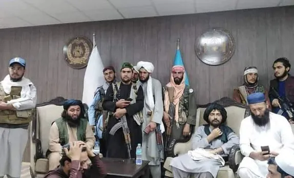 Taliban at ACB headquarters
