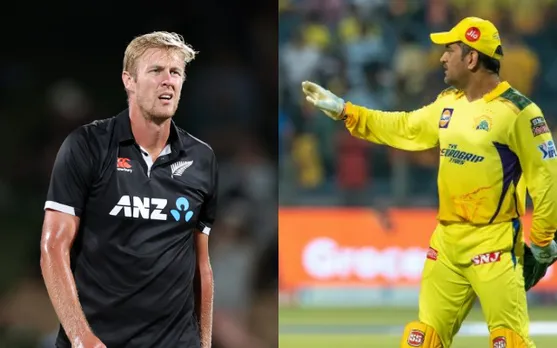 एमएस धोनी MS DHONI KYLE JAMISON