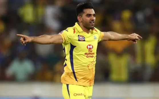 Deepak Chahar (Image source: Twitter)