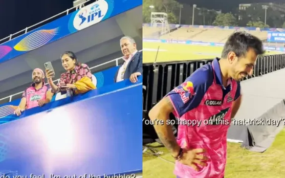 Yuzvendra Chahal and Dhanashree (Photo Source: RR/Instagram)