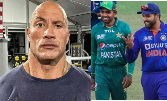 IND vs PAK: भारत-पाकिस्तान मैच के बीच में क्यों टांग अड़ा रहे 'द रॉक' जानें क्या है उनका प्लान?
