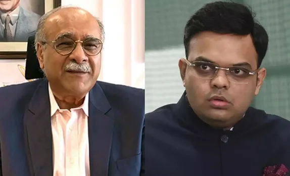 NAJAM SETHI AND JAY SHAH IPL 2023 Final ASIA CUP 2023