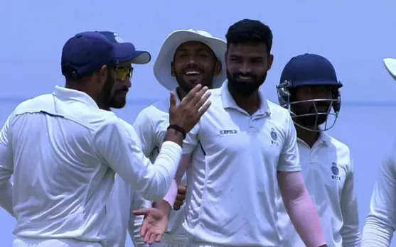 Madhya Pradesh Cricket Team. (Photo Source: Twitter/BCCI)