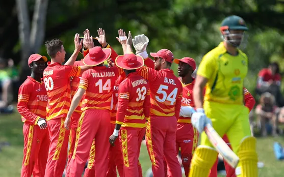 AUS vs ZIM ( Image Credit: Twitter)
