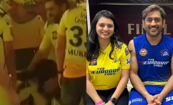 MS Dhoni and Utkarsha Pawar