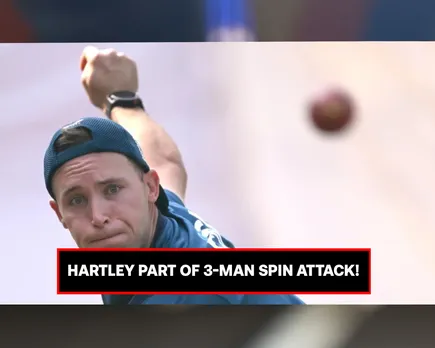 Hartley will have the company of two more spinners, Jack Leach and Rehan Ahmed