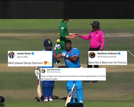 Sanju Samson scores maiden hundred