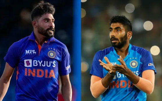 Mohammed Siraj, Jasprit Bumrah