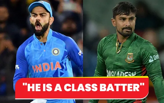 Virat Kohli and Litton Das