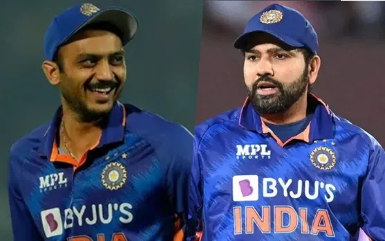 Axar Patel, Rohit Sharma