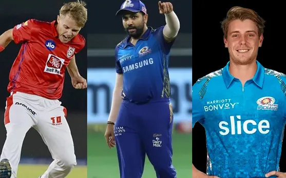 Sam Curran, Rohit Sharma, Cameron Green