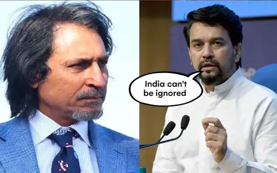 Ramiz Raja. Anurag Thakur
