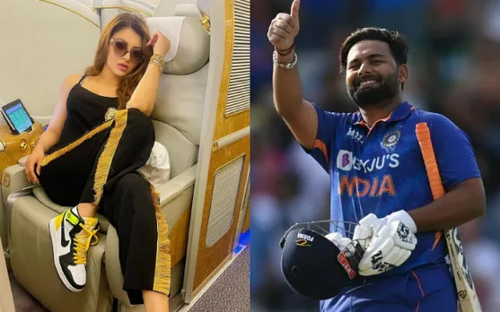 Urvashi Rautela, Rishabh Pant