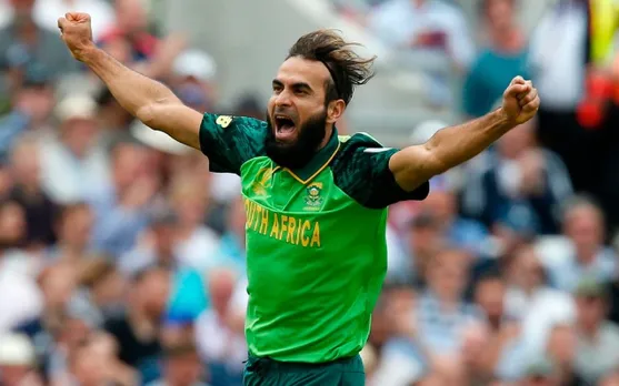 Imran Tahir's running celebration