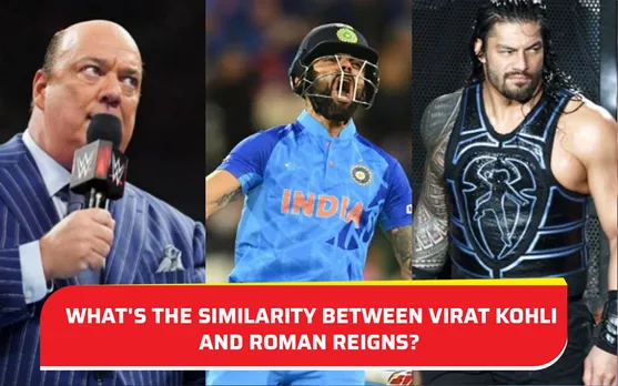Paul Heyman-Virat Kohli-Roman Reigns