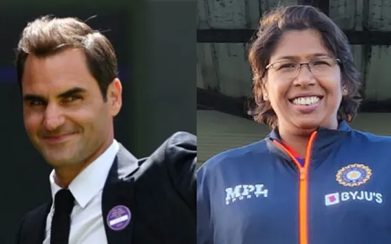 Roger Federer, Jhulan Goswami