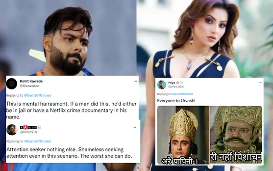 Urvashi Rautela Rishabh Pant