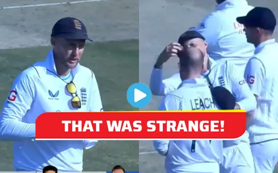 Joe Root and Jack Leach