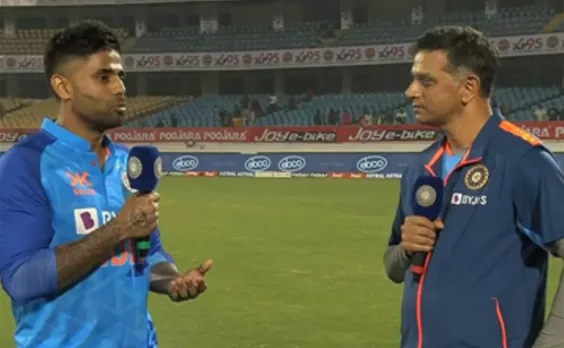 Rahul Dravid Suryakumar Yadav