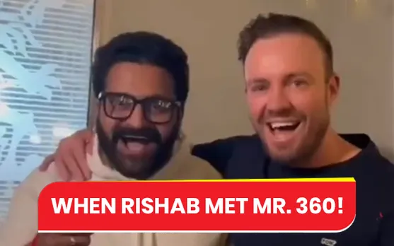 AB de Villiers and Rishab Shetty