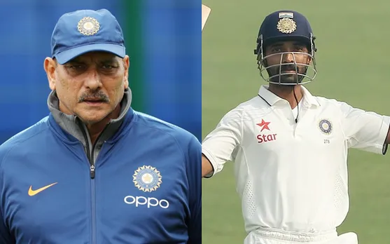 Ravi Shastri & Ajinkya Rahane